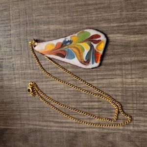 Hand Blown Glass Necklace